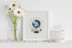 Mystical Mushroom | Celestial | Magic Mushrooms PNG |Tarot Product Image 1