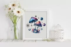Mystical Mushroom | Celestial | Magic Mushrooms PNG |Tarot Product Image 2
