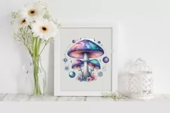 Mystical Mushroom | Celestial | Magic Mushrooms PNG |Tarot Product Image 1