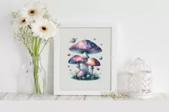 Mystical Mushroom | Celestial | Magic Mushrooms PNG |Tarot Product Image 2
