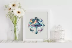 Mystical Mushroom | Celestial | Magic Mushrooms PNG |Tarot Product Image 2