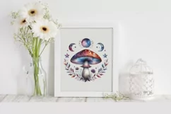 Mystical Mushroom | Celestial | Magic Mushrooms PNG |Tarot Product Image 2