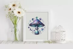 Mystical Mushroom | Celestial | Magic Mushrooms PNG |Tarot Product Image 2