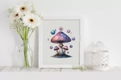 Mystical Mushroom | Celestial | Magic Mushrooms PNG |Tarot Product Image 2