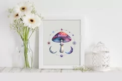 Mystical Mushroom | Celestial | Magic Mushrooms PNG |Tarot Product Image 2