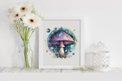 Mystical Mushroom | Celestial | Magic Mushrooms PNG |Tarot Product Image 2