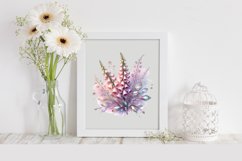 Abstract Pastel Shiny Foxglove Made of Material Product Image 2
