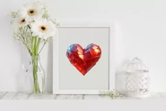 Broken Cold Heart Love Clipart |T-shirt, Mug, Tumbler Product Image 1
