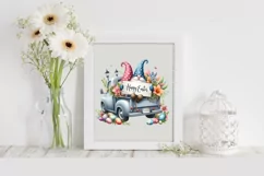 Easter Gnomes Clipart |T-shirt, Mug PNG Product Image 2