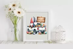 Easter Gnomes Clipart |T-shirt, Mug PNG Product Image 2