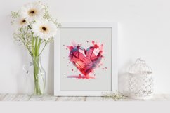 Broken Heart Love Clipart |T-shirt, Mug, Tumbler Product Image 2