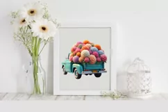 Flowers Trunk Clipart |T-shirt, Mug PNG Product Image 2