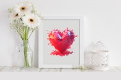Broken Heart Love Clipart |T-shirt, Mug, Tumbler Product Image 1