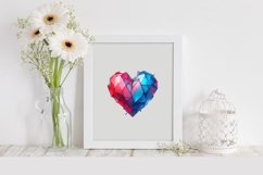 Broken Heart Love Clipart |T-shirt, Mug, Tumbler Product Image 2