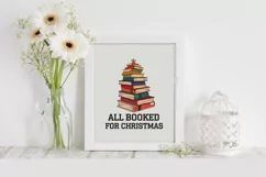 All Booked for Christmas PNG Clipart Product Image 6