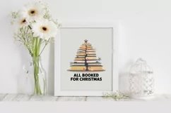 All Booked for Christmas PNG Clipart Product Image 6