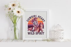 Cowgirl Heart Wild Spirit PNG Clipart |Tshirt Design Product Image 4