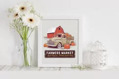 Farmers Market Halloween PNG Product Image 3