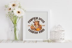 Pumpkin Spice and Country Vibes PNG Product Image 6