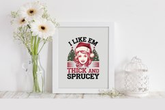 I like them real thick and sprucey Clipart PNG Product Image 5