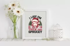I like them real thick and sprucey Clipart PNG Product Image 5