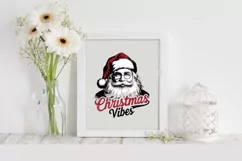 Christmas Vibes Santa PNG Clipart Product Image 7