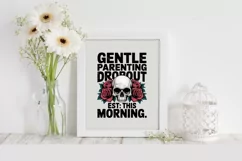 Gentle Parenting Dropout Clipart PNG Product Image 3