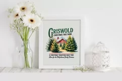 Griswold Tree Farm PNG Clipart |Tshirt Design Product Image 5