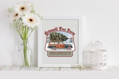 Griswold Tree Farm PNG Clipart |Tshirt Design Product Image 2