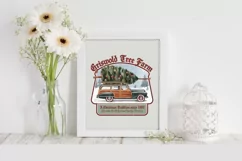 Griswold Tree Farm PNG Clipart |Tshirt Design Product Image 2