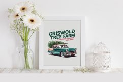 Griswold Tree Farm PNG Clipart |Tshirt Design Product Image 5
