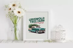 Griswold Tree Farm PNG Clipart |Tshirt Design Product Image 5