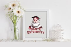 Santa University PNG Clipart |Tshirt Design Product Image 3