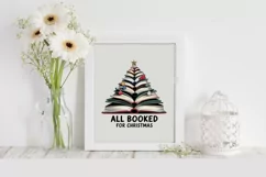 All Booked for Christmas PNG Clipart Product Image 6