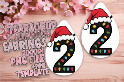 Chic Teardrop Design for Crafting , Christmas Product Image 1
