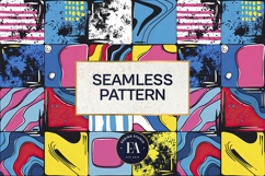 Pop Art Digital Paper |Comic Book Background Product Image 3