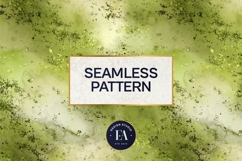 Spilled Matcha Texture, Green Abstract Liquid Digital Paper Product Image 3
