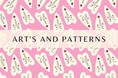 Funky Valentine hearts seamless patterns bundle Product Image 15