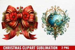 Christmas Clipart Sublimation, Christmas Clipart Product Image 1