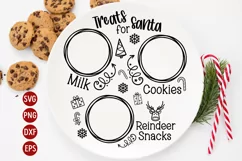 Cookies For Santa SVG, Treats For Santa SVG Product Image 1