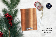 Copper Metallic Texture | Brushed Foil Background Product Image 4