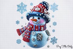Faux Rhinestones Christmas Sublimation PNG Product Image 1