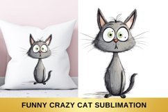 Sarcastic Funny Grumpy Cat, Grey Cat sublimation Bundle Product Image 9