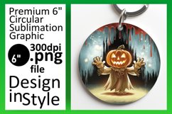 Vibrant Round Design Coaster Artwork , Halloween Product Image 1
