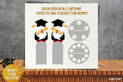 Graduation Money Cake Gnome | Money Holder | Layered SVG Product Image 2