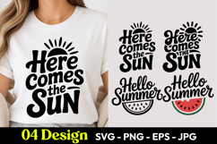 Here Comes The Sun SVG PNG Product Image 1
