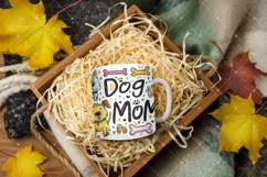 Dog Mum Mug Wrap Dog Lovers Mug Wrap Sublimation Product Image 3
