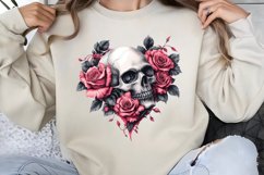 Gothic Valentines Day Clipart PNG Product Image 1