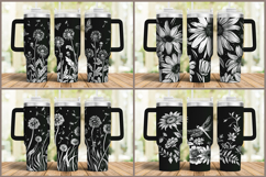 40oz Tumbler laser svg engraved wrap Product Image 17