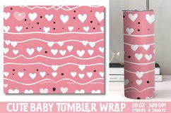 Cute Baby Pastel Tumbler Wrap Product Image 1